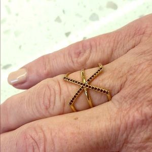 Stella and dot cross ring